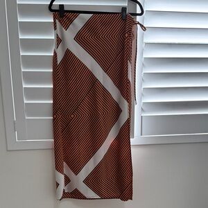 LOFT Faux Wrap Maxi Skirt